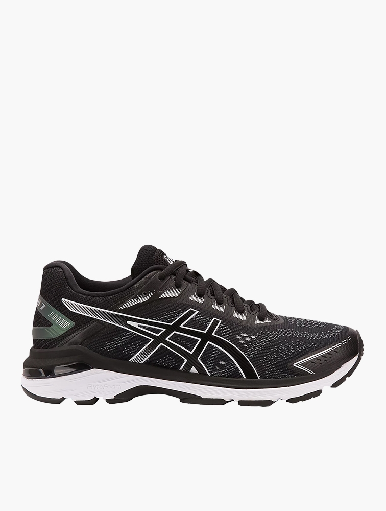 Asics gt 2000 7 womens discount running shoes black / white