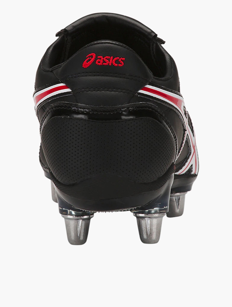 MyRunway Shop Asics Black Classic Red Lethal Warno St2 Rugby
