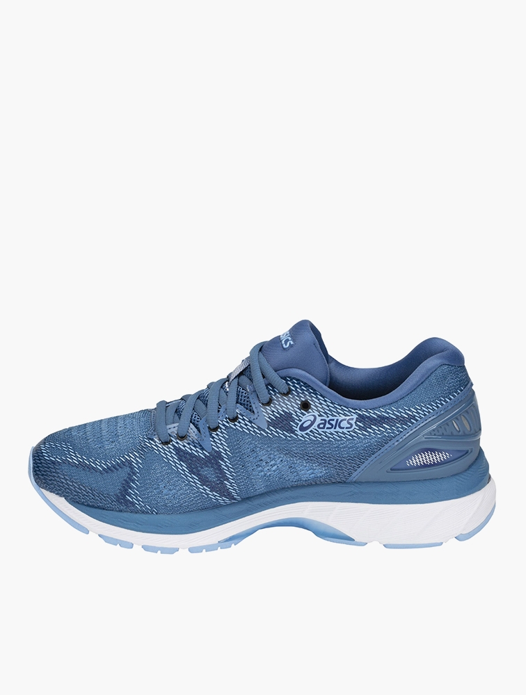 Asics women's gel-nimbus 20 running shoes - azure/white hot sale