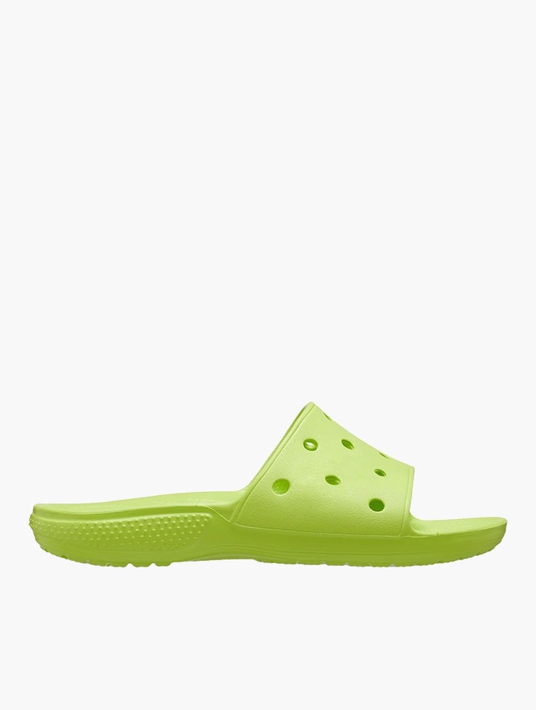 MyRunway | Shop Crocs Limeade Classic Crocs Slides for Women & Men from ...