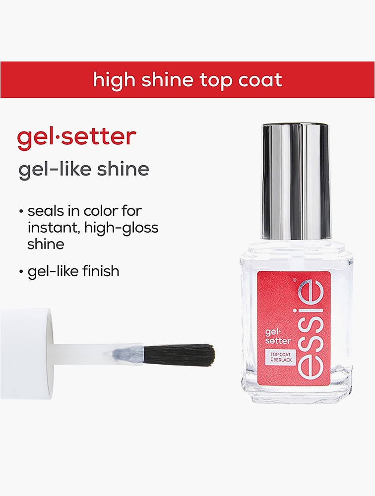 Shop Essie Gel from Nail Setter Women Coat Top Treatment for 13.5ML