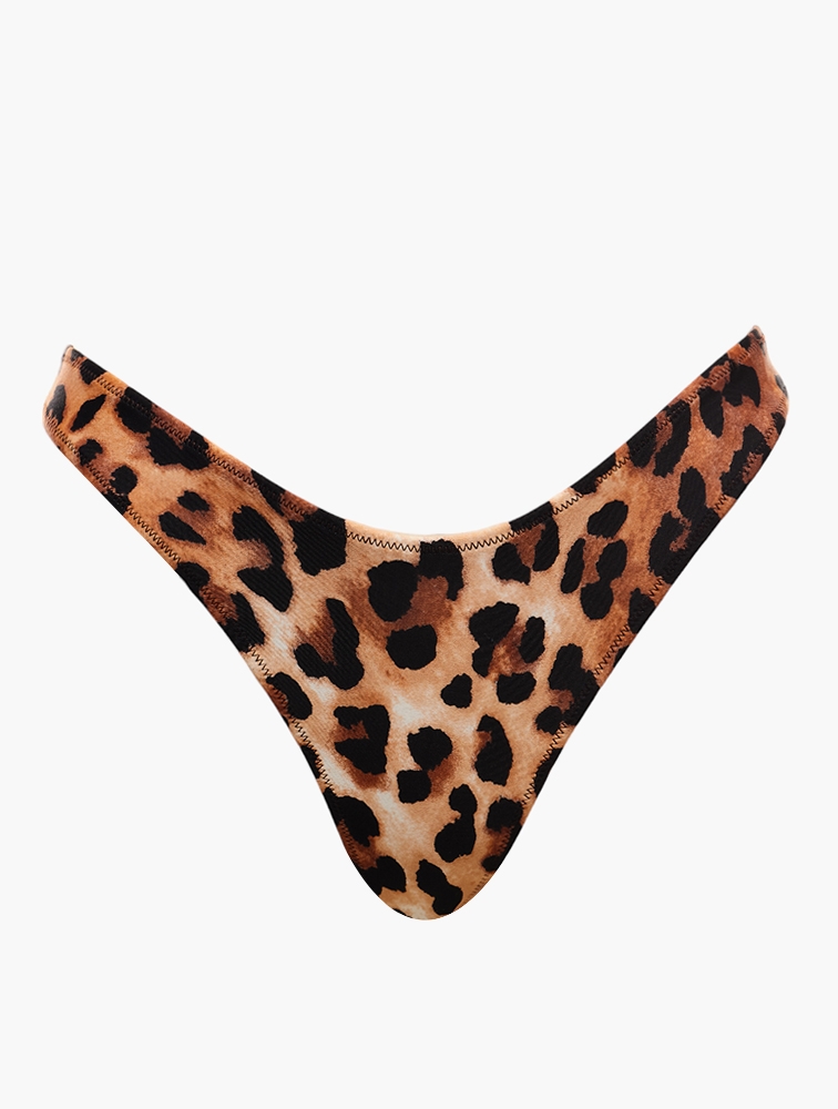 Leopard High Cut Bikini