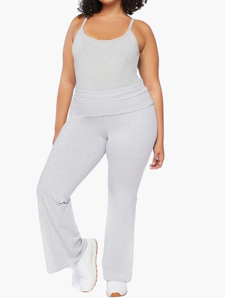 Forever 21 Women's French Terry Crossover Pants