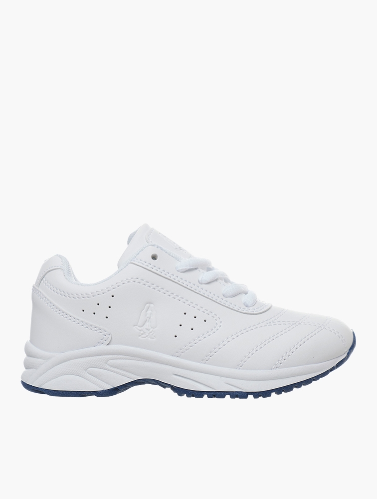 MyRunway | Shop Hush Puppies Kids White Ace Lace-Up Trainers for Kids ...
