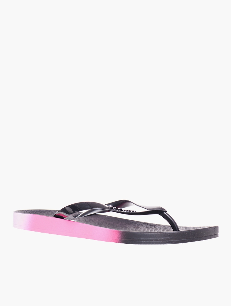 MyRunway | Shop Ipanema Black & Pink Flip Flops for Women from MyRunway ...