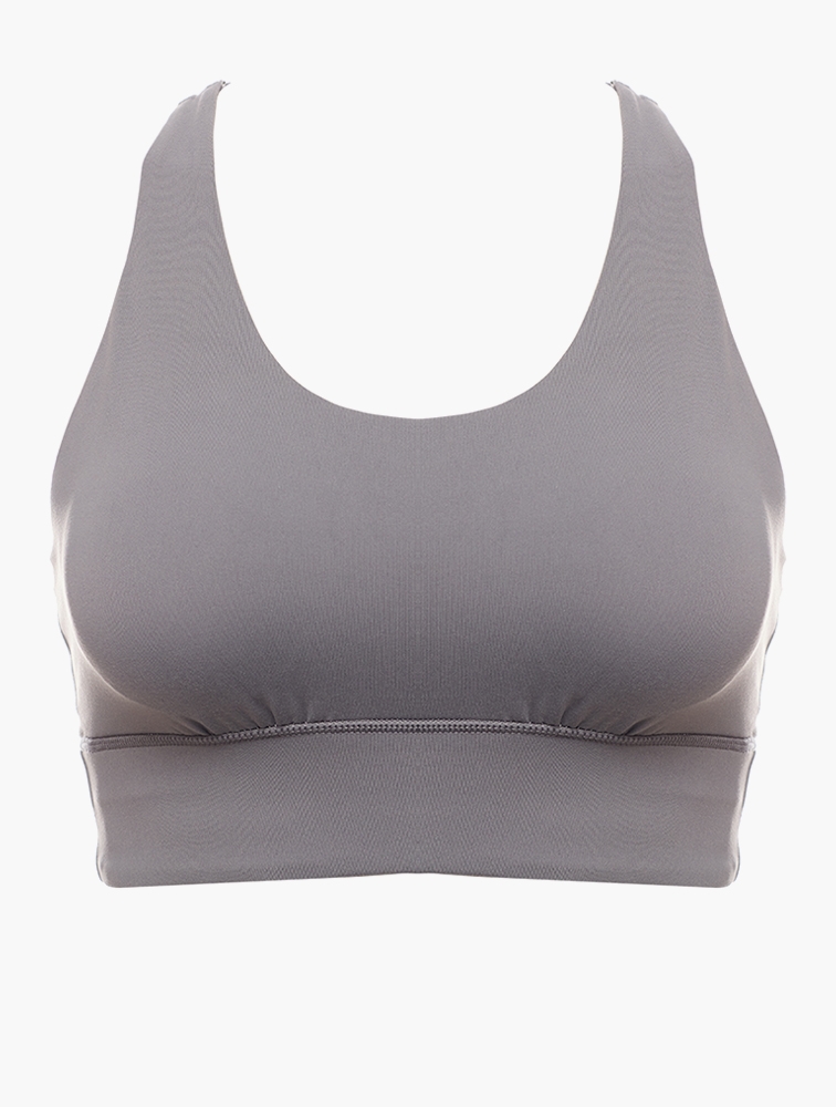 Dorina Outrun high impact push-up sports bra in gray