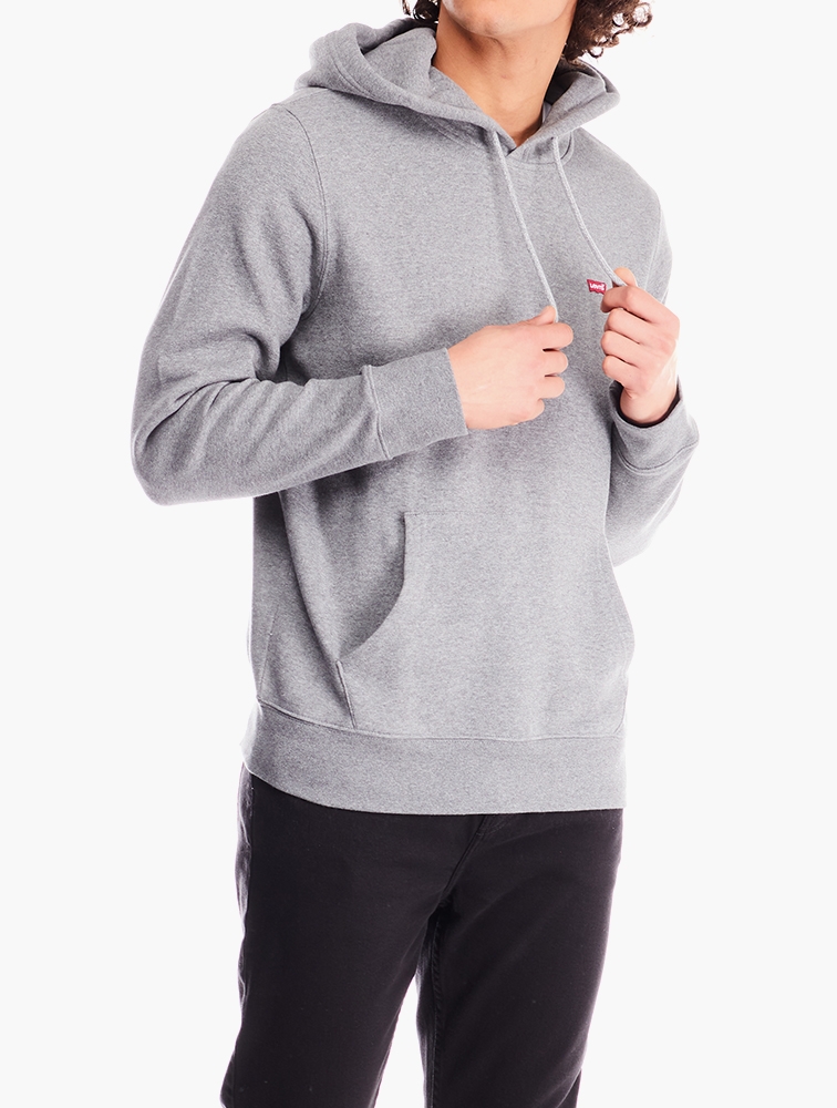MyRunway | Shop Levi's Chisel Grey Heather Core NG Hoodie for Men from ...