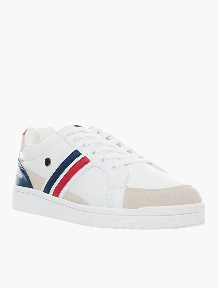 MyRunway | Shop North Star White Multi Kurt Lace-Up Sneakers for Men ...