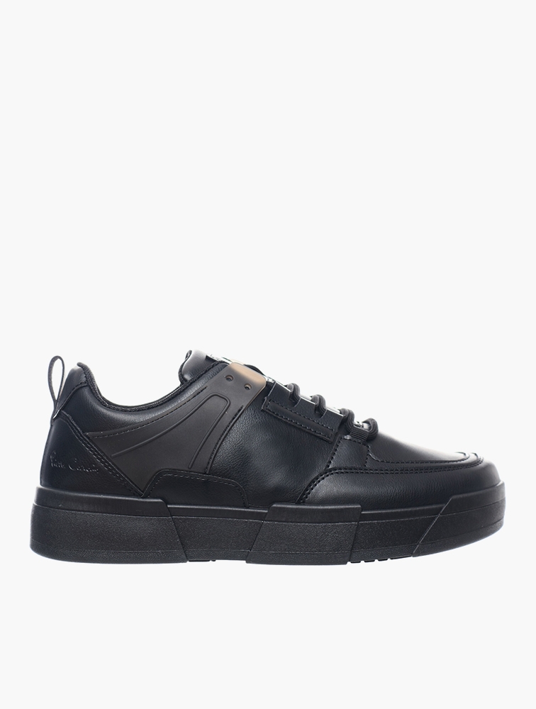 MyRunway | Shop Pierre Cardin Black Mono Lace Up Sneakers for Men from ...