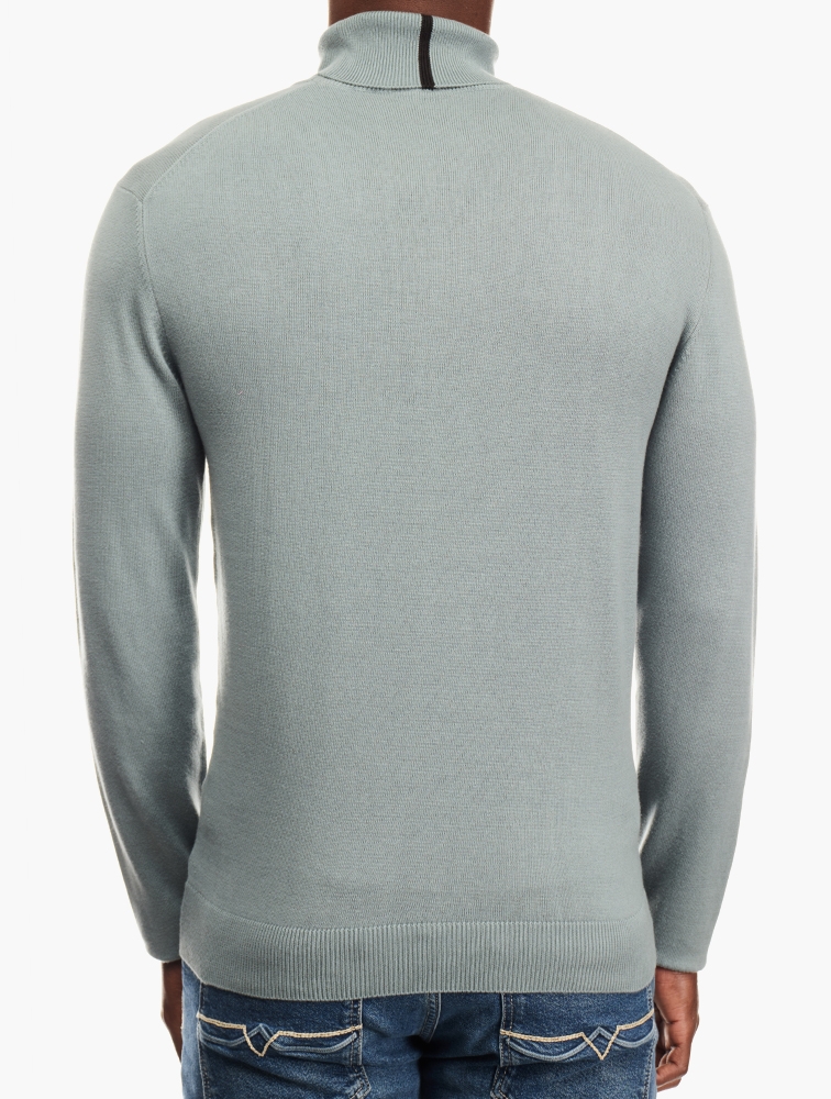 MyRunway | Shop Polo Blue Melane Rollneck Knitwear Top for Men from ...