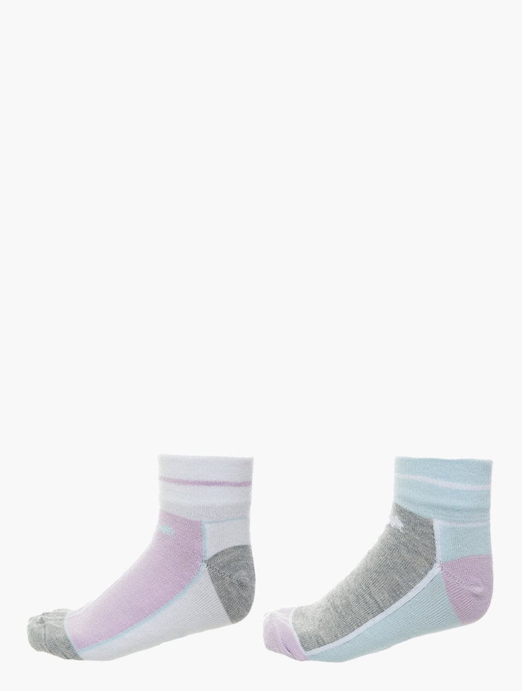 MyRunway | Shop PUMA Girls 2 Pk Sneaker Socks Puma White-Lgh-W for Kids ...