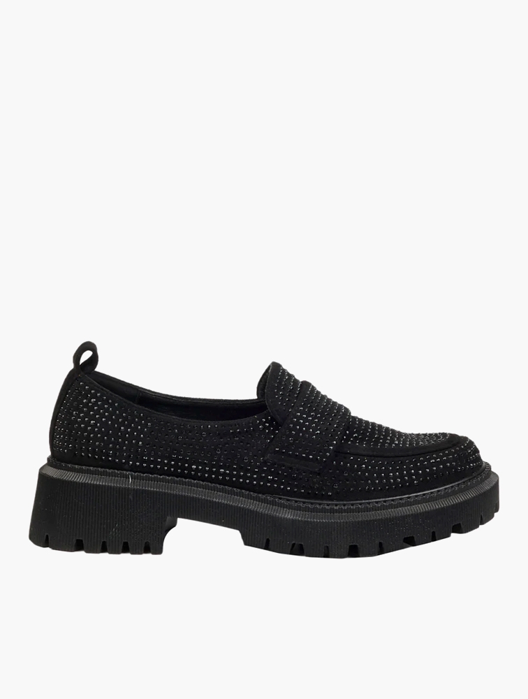 MyRunway | Shop Rock & Co Black Barcardi 1 Loafers for Women from ...