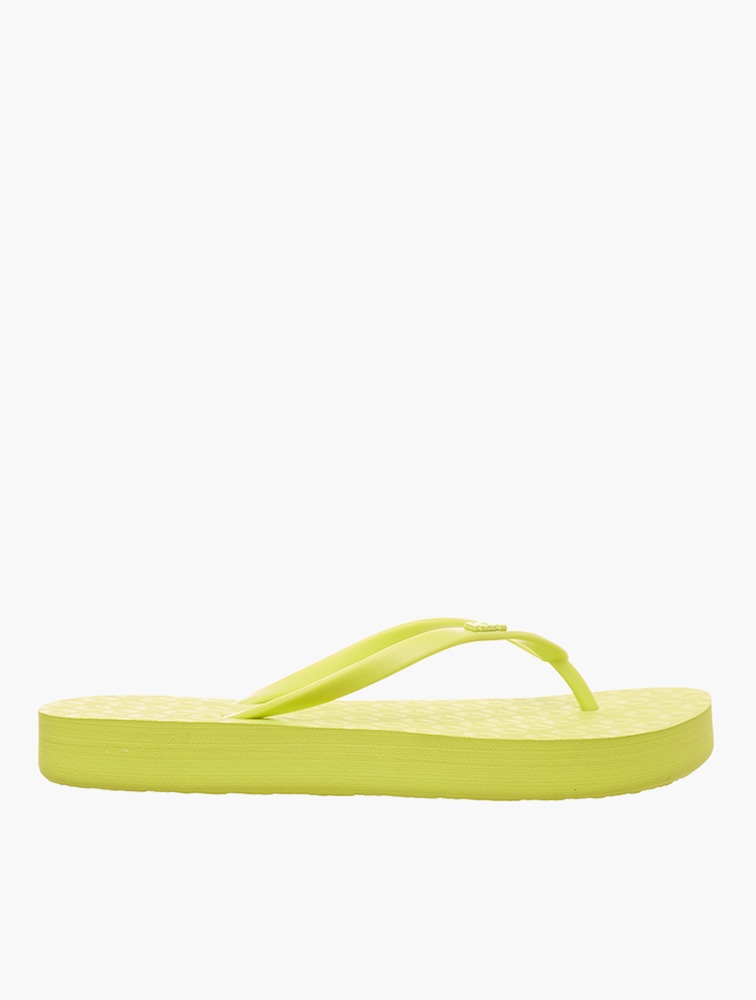 MyRunway  Shop Roxy Neon Yellow Viva Higher Platform Flip Flops for Women  from