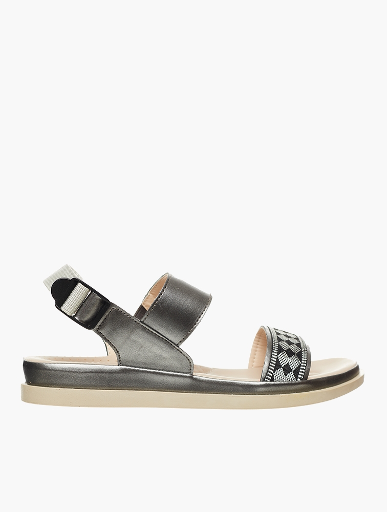 MyRunway | Shop Soft Style Pewter Mayra Ankle Strap Sandals for Women ...