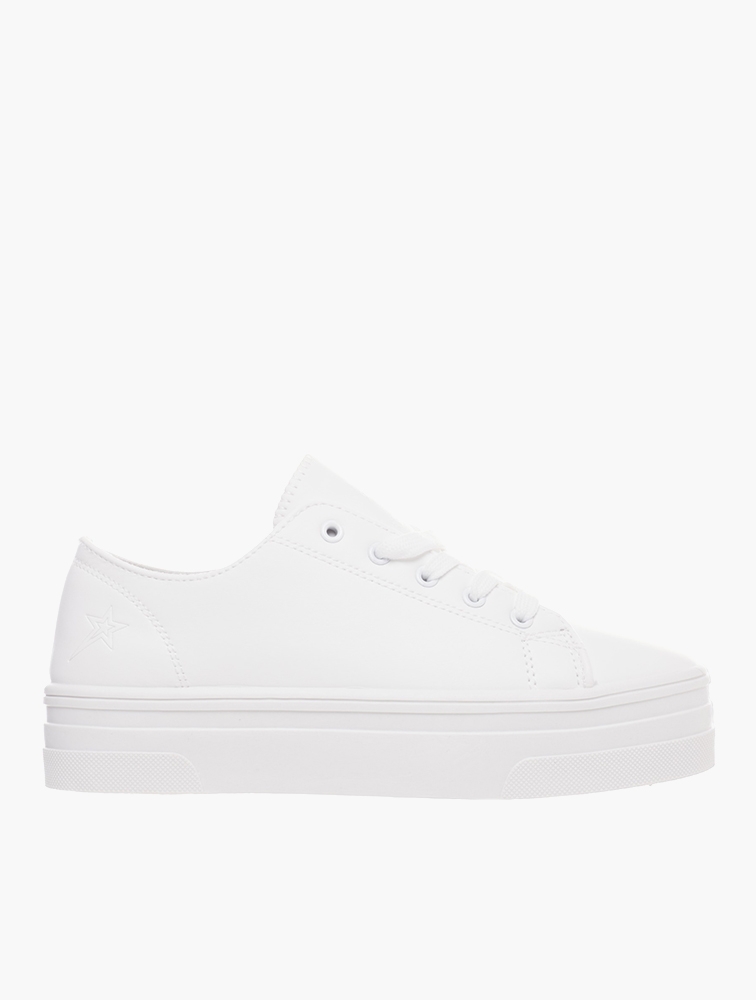 MyRunway | Shop Soviet White Montana Lace-Up Sneakers for Women from ...