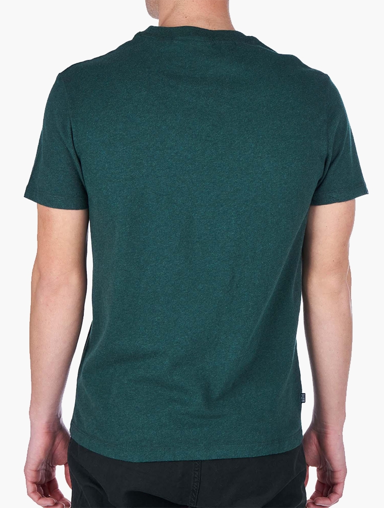 Buy Superdry Buck Green Marl Organic Cotton Vintage Embroidered T