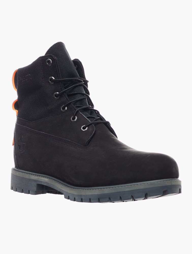 Mens black timberland boots 6 hot sale inch