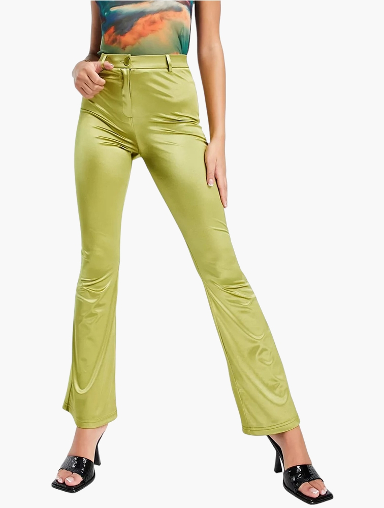 Flared 2025 trousers topshop