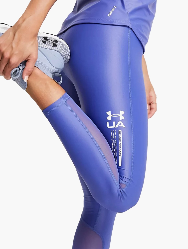 MyRunway  Shop Under Armour Blue Training Iso Chill Leggings for Women  from