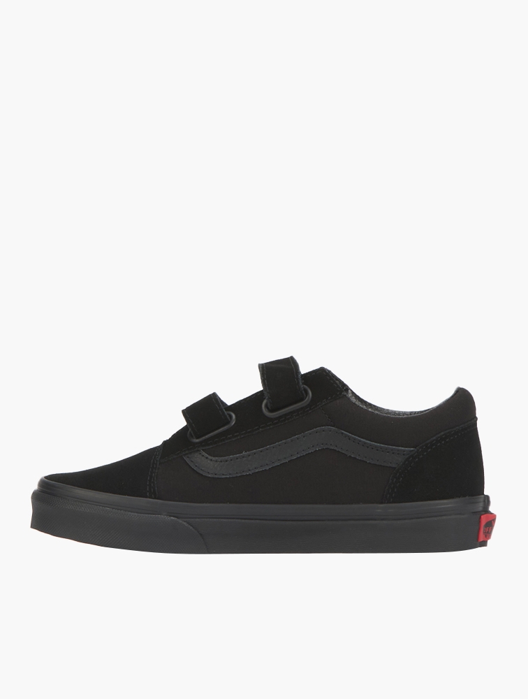 MyRunway | Shop Vans Black Old Skool V Sneakers for Kids from MyRunway ...