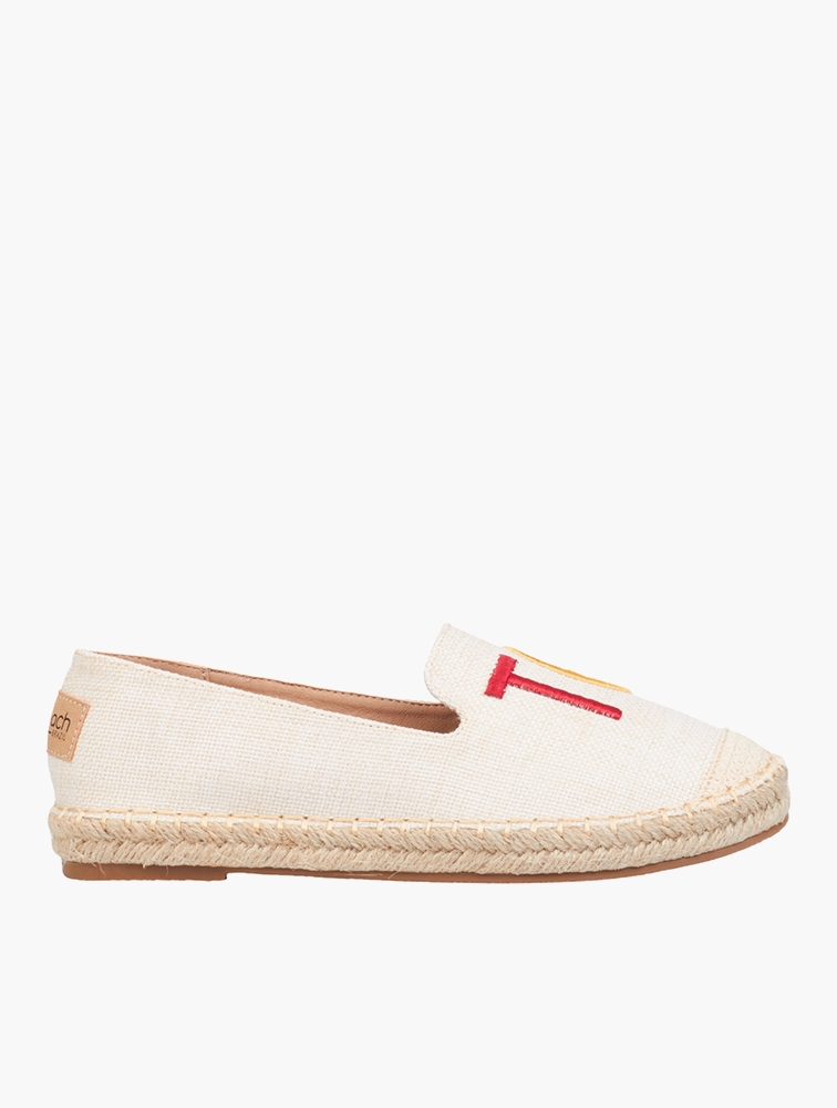 MyRunway | Shop Viabeach White Clay 5 Textile Shoes for Women from ...