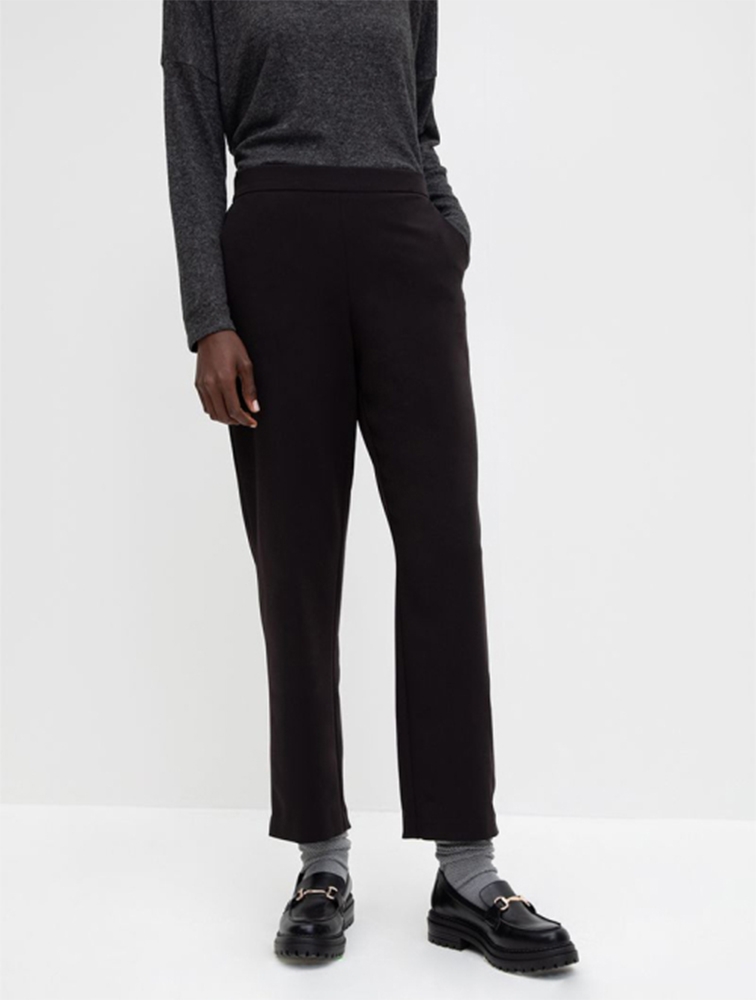 MyRunway | Shop Woolworths Black Viscose Blend Cropped Comfort Pants ...
