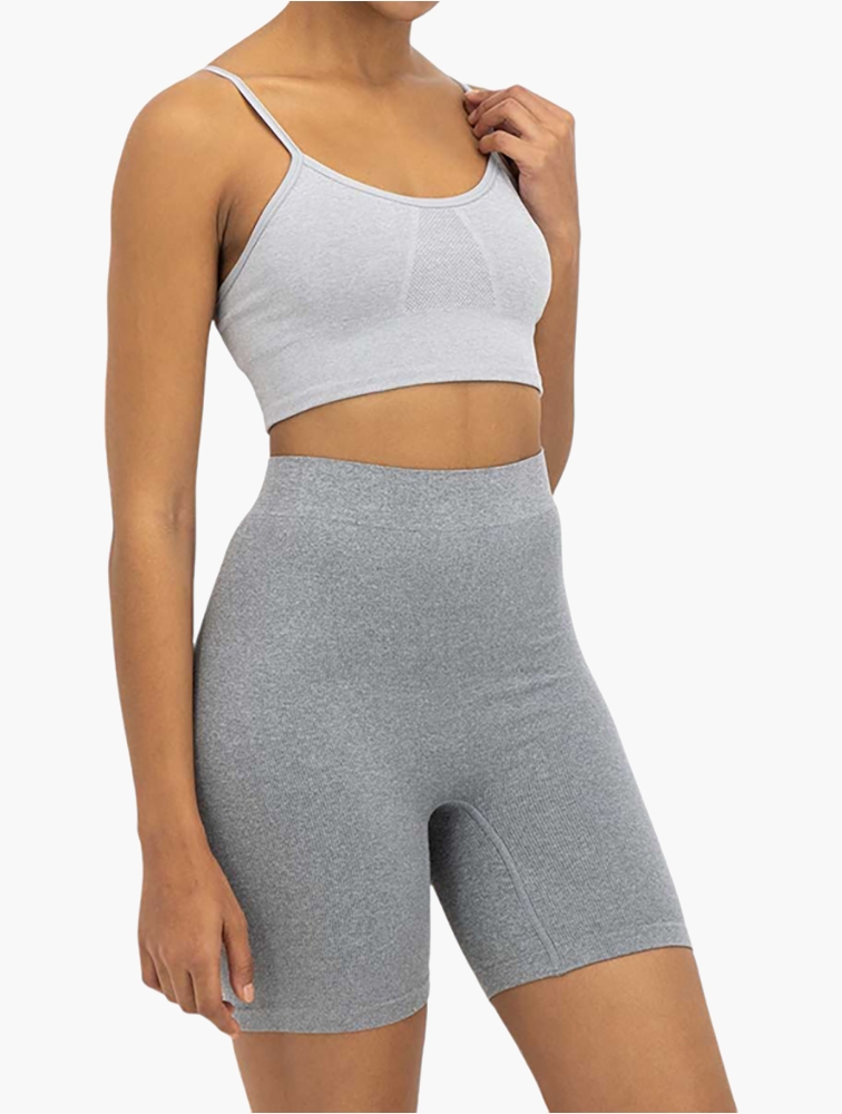 MyRunway  Shop Woolworths Grey Melange Ribbed Seamless Cycle Shorts for  Women from