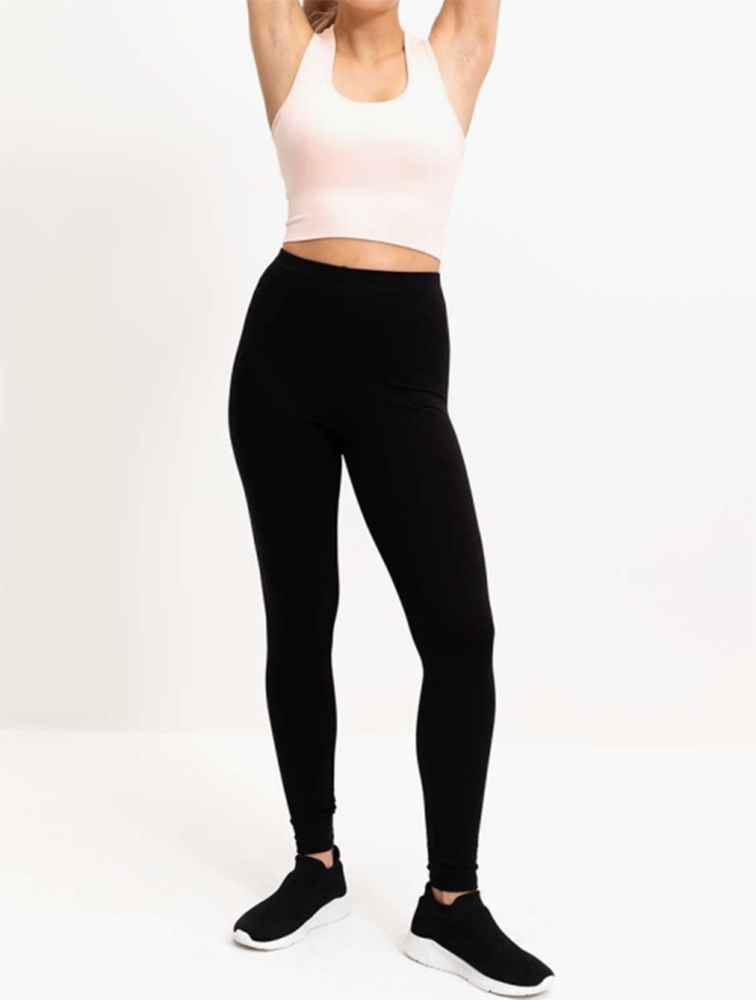 Thin stretch cotton tights