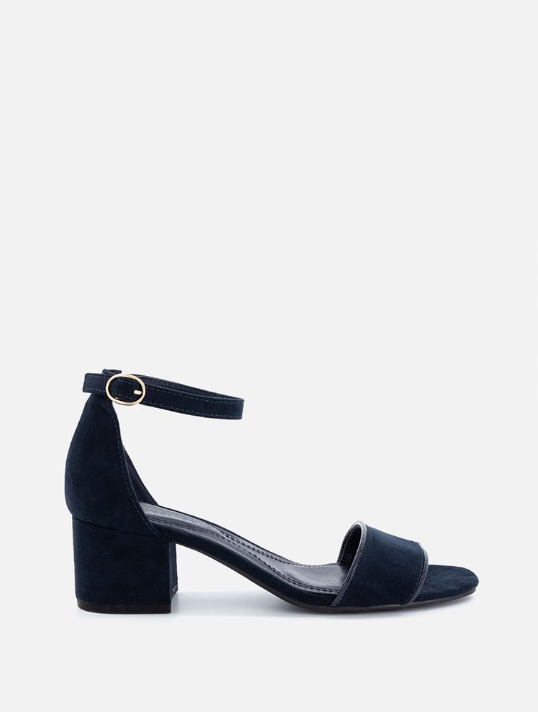 MyRunway | Shop Woolworths Navy Block Heel Sandals for Women from ...