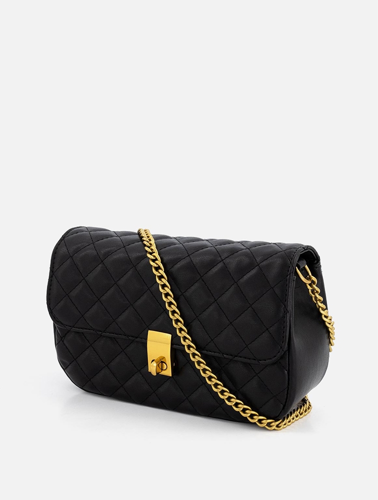 MyRunway | Shop Woolworths Black Quilted Crossbody Bag for Women from ...