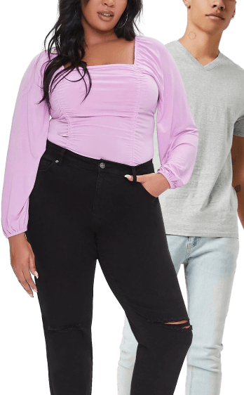 Plus Size Embroidered Star Jeans