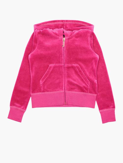 7 for all Mankind Girls Pink Zip Up Hoodie