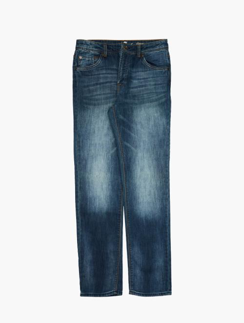 7 for all Mankind Kids Mid Wash Jeans