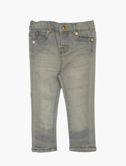 7 for all Mankind Kids Grey Full Length Jeans 