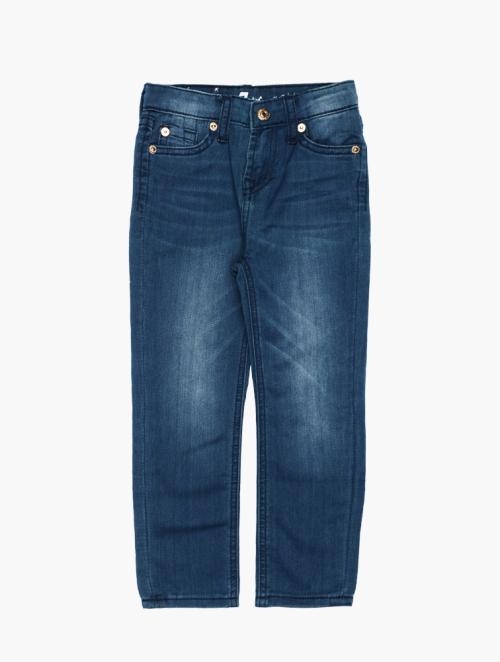 7 for all Mankind Girls Dark Wash Full-Length Jeans