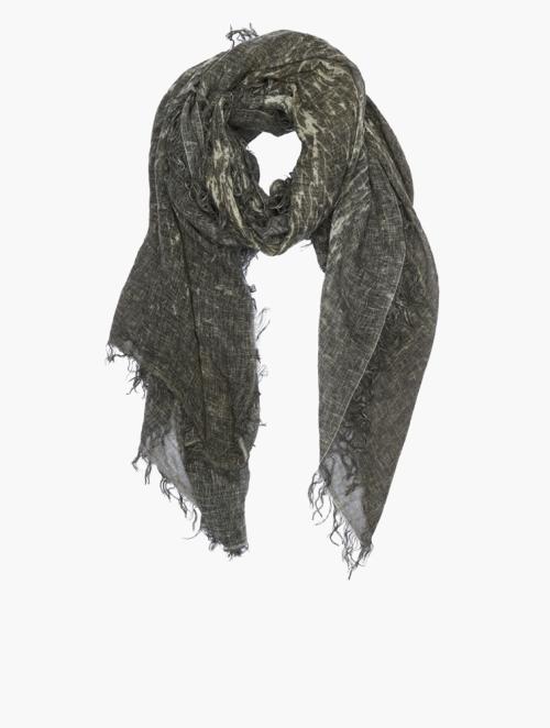 7 for all Mankind Black Vintage Scarf