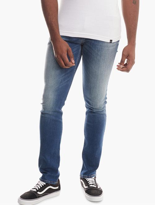 7 for all Mankind Mid Wash Skinny Jeans