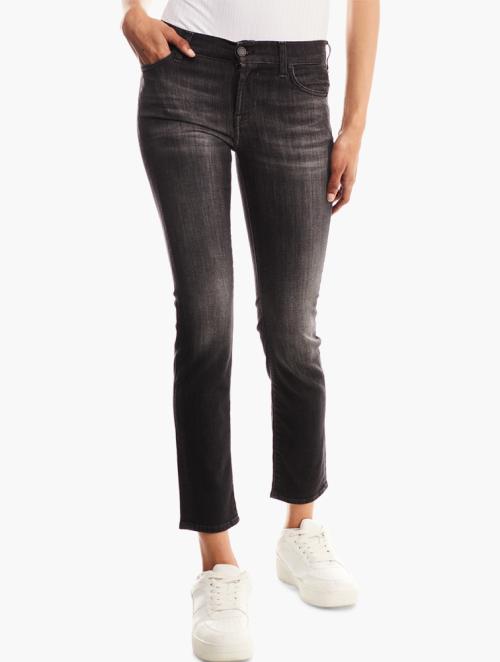 7 for all Mankind Black Low Rise Jeans