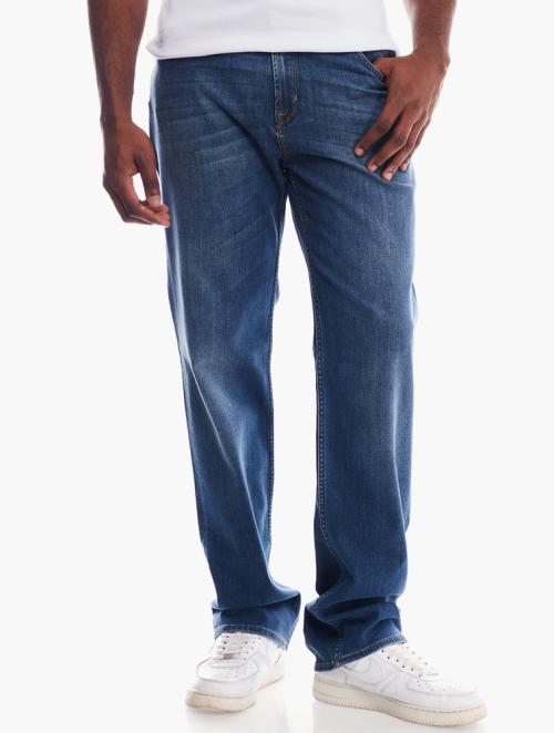 7 for all Mankind Mid Wash Full Length Jeans