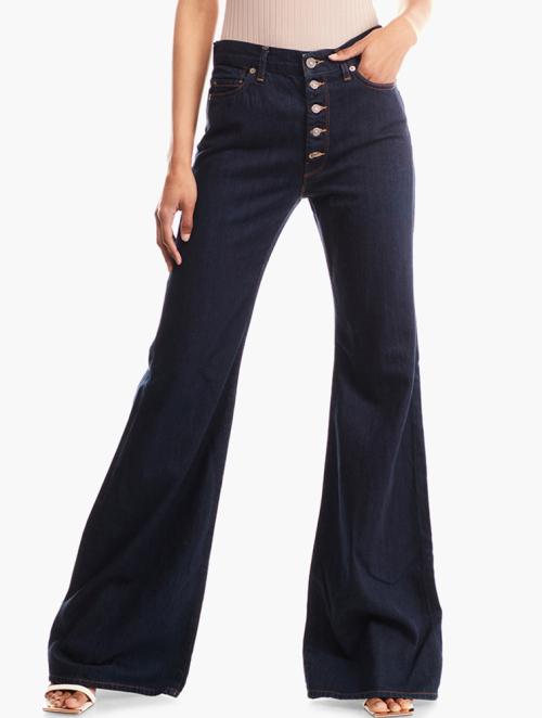 7 for all Mankind Mid-Wash Bell Bottom Jeans