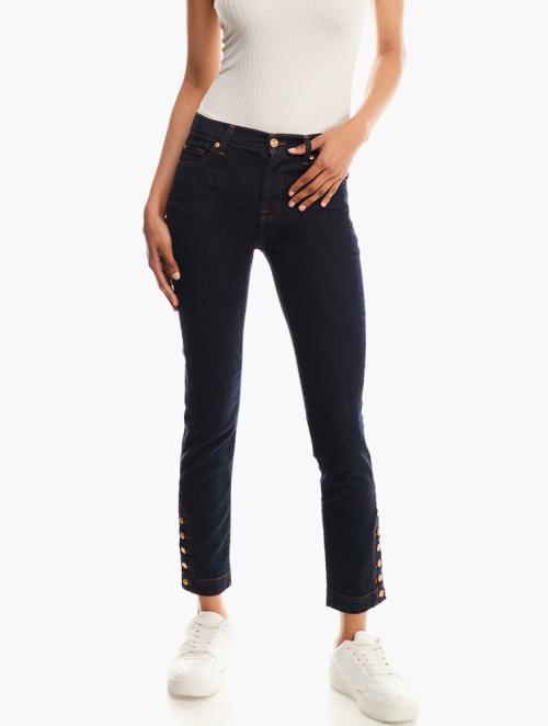 7 for all Mankind Dark Wash High Waist Jeans