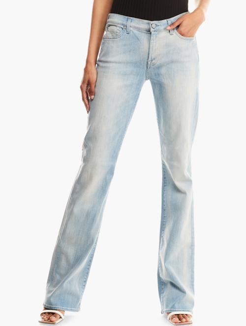 7 for all Mankind Light Wash Mid Rise Jeans