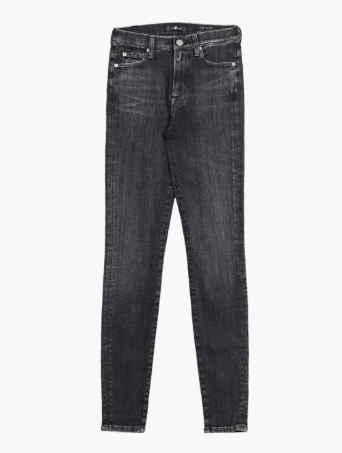 7 for all Mankind Black Light Wash Jeans