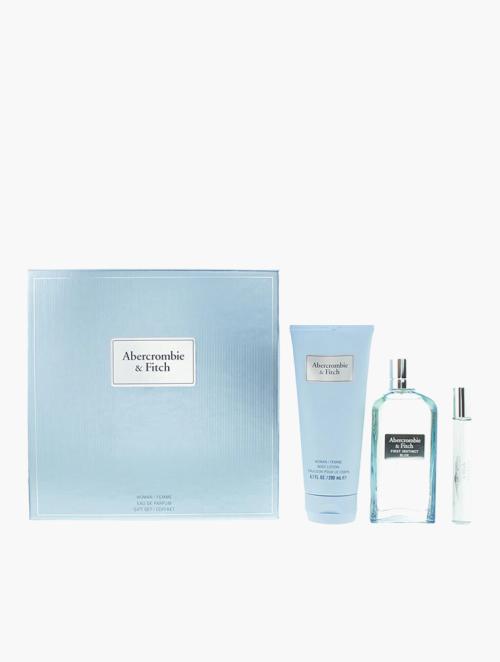 Abercrombie & Fitch Blue For Her Set 100ml+15ml Travel Spray +200 Body Lotion 