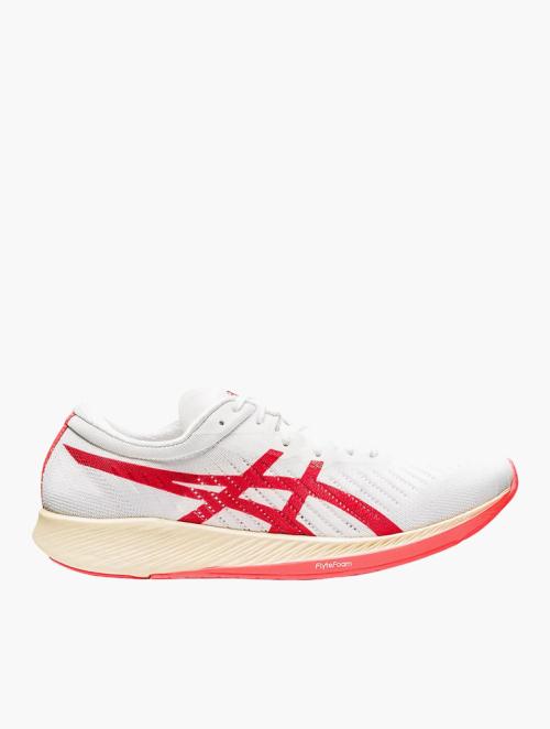 Asics White & Orange Metaracer Trainers