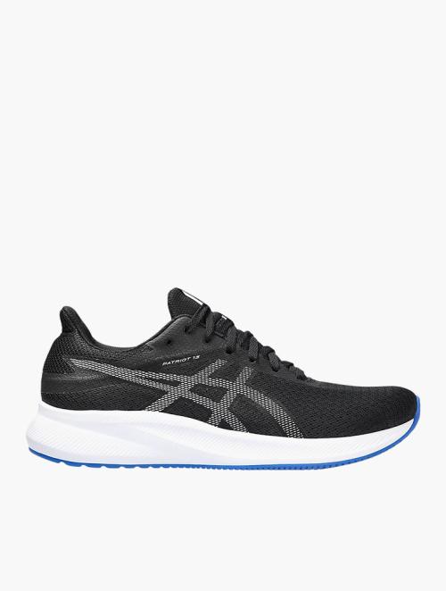 Asics Black & Pure Silver Patriot 13 Running Shoes