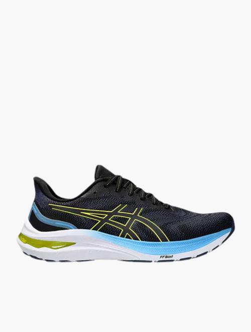 Asics Blue & Bright Yellow Gel-Pursue 9 Running Shoes