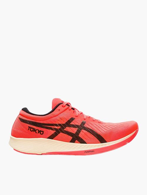 Asics Sunrise Red & Black Metaracer Tokyo Trainers