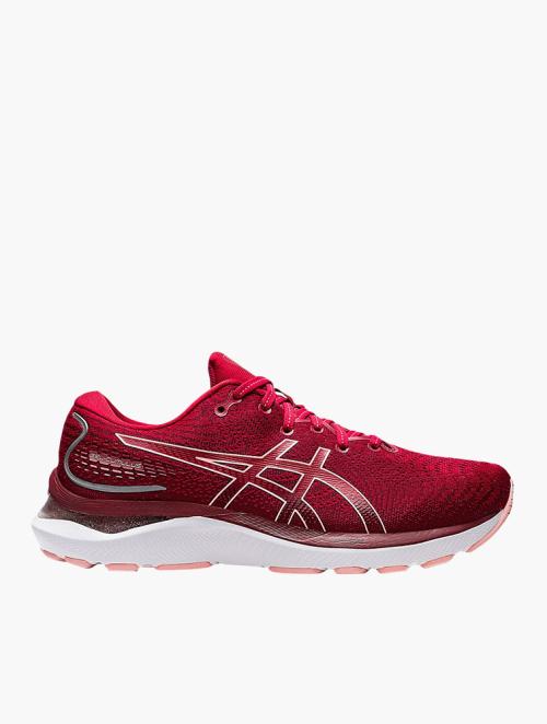 Asics Cranberry & Frosted Rose Gel-Cumulus 24 Running Shoes