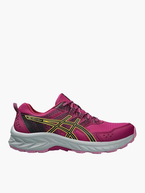 Asics BlackBerry & Black Gel-Venture 9 Running Shoes